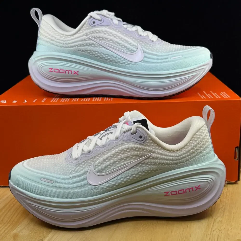 Nike Vomero Plus Size 8 White Blue Pink Sneakers Running IM6682-159 - Picture 1 of 9